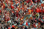 20 August 2000; Armagh supporters during the Bank of Ireland All-Ireland Senior Football Championship Semi-Final match between Kerry and Armagh at Croke Park in Dublin. Photo by Damien Eagers/Sportsfile