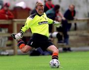 27 August 2000; Barry Ryan of UCD during the Eircom League Premier Division match between UCD and Bohemians at Belfield Park in Dublin. Photo by Ray Lohan/Sportsfile