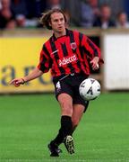 27 August 2000; Kevin Hunt of Bohemians during the Eircom League Premier Division match between UCD and Bohemians at Belfield Park in Dublin. Photo by Ray Lohan/Sportsfile