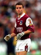 27 August 2000; Derek Savage of Galway during the Bank of Ireland All-Ireland Senior Football Championship Semi-Final match between Galway and Kildare at Croke Park in Dublin. Photo by Ray McManus/Sportsfile