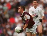 27 August 2000; Declan Meehan of Galway during the Bank of Ireland All-Ireland Senior Football Championship Semi-Final match between Galway and Kildare at Croke Park in Dublin. Photo by Ray McManus/Sportsfile