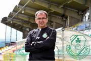 6 July 2015; Shamrock Rovers manager Pat Fenlon during a press conference. Tallaght Stadium, Tallaght, Co. Dublin. Picture credit: Cody Glenn / SPORTSFILE