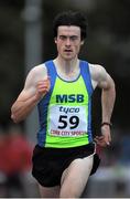 7 July 2015; Peter Gaffney, Ireland, competing in the men's 1 mile during the Cork City Sports 2015. CIT, Bishopstown, Cork. Picture credit: Eoin Noonan / SPORTSFILE