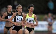 7 July 2015; Mary Cullen, Ireland, competing in the women's 3000m during the Cork City Sports 2015. CIT, Bishopstown, Cork. Picture credit: Eoin Noonan / SPORTSFILE