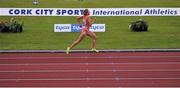 7 July 2015; Heather Kampf, USA, competing in the Women's 800m during the Cork City Sports 2015. CIT, Bishopstown, Cork. Picture credit: Eoin Noonan / SPORTSFILE