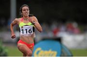 7 July 2015; Abbey D'Agostino, USA, competing in the women's 3000m during the Cork City Sports 2015. CIT, Bishopstown, Cork. Picture credit: Eoin Noonan / SPORTSFILE