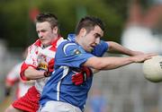 28 September 2008; Kevin Niblock, St Gall's, in action against Chris Nolan, Lamh Dhearg. Antrim County Senior Football Final, St Gall's v Lamh Dhearg, Casement Park, Belfast, Co. Antrim. Picture credit: Oliver McVeigh / SPORTSFILE