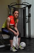 6 July 2015; Pictured at the launch of the TG4 Ladies All Ireland Football Championship is Cork's Ciara O'Sullivan. The championship, which begins with the first matches on July 25th will culminate with the TG4 All Ireland Finals in Croke Park on September 27th. Cork will hope to win tenth third All Ireland title in 11 years but will face the highest level of competition in years. All supporters of the sport are being asked to support the championship, to Be the Difference, Be There #BetheDiff. Croke Park, Dublin. Picture credit: Brendan Moran / SPORTSFILE