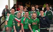 9 July 2015; Cork City supporters before the game. UEFA Europa League First Qualifying Round 2nd leg, KR Reykjavik v Cork City. KR-vollur, Reykjavik, Iceland. Picture credit: Eyjolfur Gardarsson / SPORTSFILE