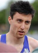 7 July 2015; Ireland's Mark English, after competing in the Men's 800m during the Cork City Sports 2015. CIT, Bishopstown, Cork. Picture credit: Seb Daly / SPORTSFILE