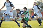 5 October 2008; Sean O'Brien, Leinster, in action against Frank Murphy, Connacht. Magners League, Connacht v Leinster, Sportsground, Galway. Picture credit: David Maher / SPORTSFILE