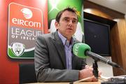 6 October 2008; Republic of Ireland U23 manager Pat Fenlon during a squad announcement. FAI Headquarters, National Sports Campus, Abbotstown, Co. Dublin. Picture credit; Pat Murphy / SPORTSFILE