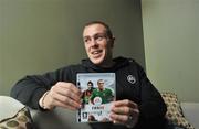 7 October 2008; Republic of Ireland international and Manchester City captain Richard Dunne at the Official Launch of EA Sports FIFA 09. Clarion Hotel, Dublin Airport. Picture credit: David Maher / SPORTSFILE