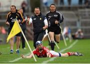 11 July 2015; Clare manager Davy Fitzgerald reacts to his side winning a free. GAA Hurling All-Ireland Senior Championship, Round 2, Clare v Cork. Semple Stadium, Thurles, Co. Tipperary. Picture credit: Stephen McCarthy / SPORTSFILE