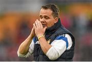 11 July 2015; Clare manager Davy Fitzgerald reacts late in the game. GAA Hurling All-Ireland Senior Championship, Round 2, Clare v Cork. Semple Stadium, Thurles, Co. Tipperary. Picture credit: Stephen McCarthy / SPORTSFILE