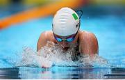 14 July 2015; Ireland's Ellen Keane competes in her heat of the Women's 100m Breaststroke SB8 where she  finished first in a time of 1:22.95. IPC Swimming World Championship. Tollcross Swimming Centre, Glasgow, Scotland. Picture credit: Ian MacNicol / SPORTSFILE