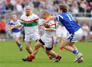 12 October 2008; Stephen Corrigan, Kiltegan, is tackled by Richard Murphy, St Patrick's. Wicklow Senior Football Final Replay, St Patrick's v Kiltegan, County Grounds, Aughrim, Co. Wicklow. Picture credit: Matt Browne / SPORTSFILE