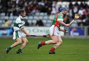 12 October 2008; Pat Mahon, Rathdowney/Errill, in action against Keith Murphy, Portlaoise. Laois County Senior Hurling Final, Portlaoise v Rathdowney/Errill, O'Moore Park, Portlaoise, Co. Laois. Picture credit: Stephen McCarthy / SPORTSFILEE