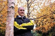 14 October 2008; Tyrone manager Mickey Harte at the Opel Kit for Clubs Initiative launch 2009. St Stephen's Green, Dublin. Photo by Sportsfile