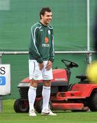 14 October 2008; Republic of Ireland's Darron Gibson during squad training. Gannon Park, Malahide, Co. Dublin. Picture credit: David Maher / SPORTSFILE