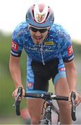 14 July 2015; Jack Maddux, Hot Tubes, in action during Stage 1 TT of the 2015 Scott Bicycles Junior Tour of Ireland. Ennis - Drumquin, Co. Clare. Picture credit: Stephen McMahon / SPORTSFILE