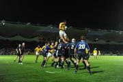 18 October 2008; Tom Palmer, London Wasps, collects the ball in the line-out. Heineken Cup, Pool 2 Round 2, Leinster v London Wasps, RDS, Dublin. Picture credit: Stephen McCarthy / SPORTSFILE