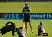 17 July 2015; John Bracewell, Ireland head coach, during the warm up. ICC World Twenty20 Qualifier 2015, Ireland v Hong Kong. Malahide, Dublin. Picture credit: Oliver McVeigh / ICC / SPORTSFILE