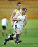 22 October 2008; Steven McDonnell, Armagh, and Colm Begley, Brisbane Lions and Laois, in action during Ireland International Rules squad training. 2008 International Rules tour, Medibank Stadium, Town of Vincent, Perth, Australia. Picture credit: Ray McManus / SPORTSFILE