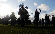 1 November 2008; A general view of the Artane School of Music playing ahead of the game. Dublin Senior Hurling Final, Ballyboden St Endas v Kilmacud Crokes. Parnell Park, Dublin. Picture credit: Stephen McCarthy / SPORTSFILE