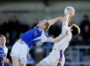 2 November 2008; Conor Lambe, Kilmacud Crokes, in action against Tom Fitzgerald, Celbridge. AIB Leinster Senior Club Football Championship First Round, Kilmacud Crokes v Celbridge. Parnell Park, Dublin. Picture credit: Stephen McCarthy / SPORTSFILE