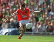 2 September 2000; Oisin McConville of Armagh during the Bank of Ireland All-Ireland Senior Football Championship Semi-Final Replay match between Kerry and Armagh at Croke Park in Dublin. Photo by Brendan Moran/Sportsfile