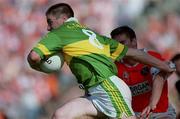 2 September 2000; Darragh O'Se of Kerry in action against John McEntee of Armagh during the Bank of Ireland All-Ireland Senior Football Championship Semi-Final Replay match between Kerry and Armagh at Croke Park in Dublin. Photo by Brendan Moran/Sportsfile