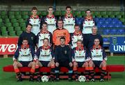 10 September 2000; UCD reserve team ahead of the Eircom League Premier Division match between UCD and Finn Harps at Belfield Park in Dublin. Photo by Pat Murphy/Sportsfile