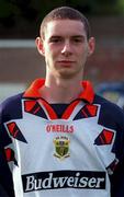 10 September 2000; Alan McNally of UCD ahead of the Eircom League Premier Division match between UCD and Finn Harps at Belfield Park in Dublin. Photo by Pat Murphy/Sportsfile