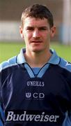 10 September 2000; Ciaran Kavanagh of UCD ahead of the Eircom League Premier Division match between UCD and Finn Harps at Belfield Park in Dublin. Photo by Pat Murphy/Sportsfile