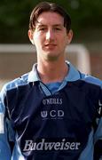 10 September 2000; Clive Delaney of UCD during the Eircom League Premier Division match between UCD and Finn Harps at Belfield Park in Dublin. Photo by Pat Murphy/Sportsfile