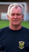 10 September 2000; Larry Quinn of UCD during the Eircom League Premier Division match between UCD and Finn Harps at Belfield Park in Dublin. Photo by Pat Murphy/Sportsfile