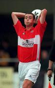 17 September 2000; Damien Delaney of Cork during the Eircom League Premier Division match between Cork City and Derry City at Turners Cross in Cork. Photo by David Maher/Sportsfile