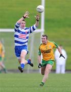 9 November 2008; Brian Casserly, Navan O'Mahony's, in action against Derek Heavin, Castledaly. AIB Leinster Senior Club Football Championship quarter-final, Navan O'Mahony's v Castledaly, Pairc Tailteann, Navan. Photo by Sportsfile