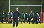 10 November 2008; Ireland head coach Declan Kidney during rugby squad training. University of Limerick, Limerick. Picture credit: Brendan Moran / SPORTSFILE