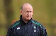 11 November 2008; Ireland head coach Declan Kidney during rugby squad training. University of Limerick, Limerick. Picture credit: Brendan Moran / SPORTSFILE