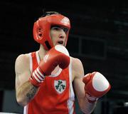 12 November 2008; John Joe Joyce, Ireland, during his Light Welterweight 64kg bout against Dimitar Stilanov, Bulgaria. European Senior Boxing Championships 2008, Liverpool, England. Picture credit: Paul Greenwood / SPORTSFILE