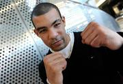 17 November 2008; Darren Sutherland prior to a press conference ahead of his professional debut in December. The Helix, DCU, Dublin. Photo by Sportsfile