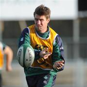 18 November 2008; Out-half Ronan O'Gara in action during Ireland rugby squad training. Donnybrook Stadium, Dublin. Picture credit: Brendan Moran / SPORTSFILE