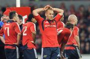 18 November 2008; Munster's Paul Warwick during the match. Zurich Challenge Match, Munster v New Zealand, Thomond Park, Limerick. Picture credit: Brian Lawless / SPORTSFILE