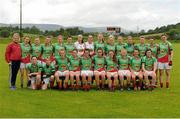 1 August 2015; The Mayo squad. TG4 Ladies Football All-Ireland Senior Championship Qualifier Round 2, Mayo v Tyrone. Ballinamore, Co. Leitrim. Picture credit: Seb Daly / SPORTSFILE