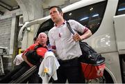 1 August 2015; Tyrone's Sean Cavanagh arrives ahead of the game. GAA Football All-Ireland Senior Championship, Round 4B, Sligo v Tyrone. Croke Park, Dublin. Picture credit: Ramsey Cardy / SPORTSFILE