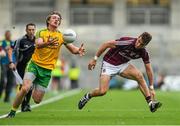 1 August 2015; Hugh McFadden, Donegal, steals possession from Paul Conroy, Galway. GAA Football All-Ireland Senior Championship, Round 4B, Donegal v Galway. Croke Park, Dublin. Picture credit: Ramsey Cardy / SPORTSFILE