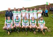 1 August 2015; Competitors in the senior hurling competition, back row, Martin Donnelly, sponsor, Paddy McKillion, Tyrone, Patrick Kelly, Clare, James Skehill, Galway, Karol Keating, Down, Andrew Fahey, Clare, Brendan Cummins, Tipperary, Cillian Kiely, Offaly. Front Noel Fallon, Roscommon, Gerard Smith, Louth, Keith Raymond, Sligo, Aaron Murphy, Limerick and Eoin Reilly, Laois. M Donnelly All-Ireland Poc Fada Finals, from left, Shaun Murray, Waterford, U16 hurling, Brendan Cummins, Tipperary, Senior hurling, and Sarah Healy, Galway, U16 camogie. Annaverna Mountain, Ravensdale, Co. Louth. Picture credit: Piaras Ó Mídheach / SPORTSFILE