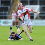 16 November 2008; John Mullane, De La Salle, in action against Joe Barry, Sarsfields. AIB Munster Senior Club Hurling Championship Semi-Final, Sarsfields v De La Salle, Pairc Ui Chaoimh, Cork. Picture credit: Matt Browne / SPORTSFILE